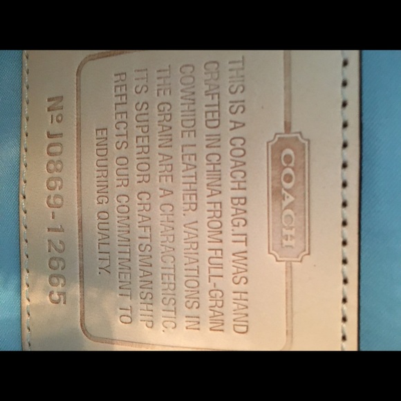 Coach handbag, brand new with dust bag. - Picture 5 of 5